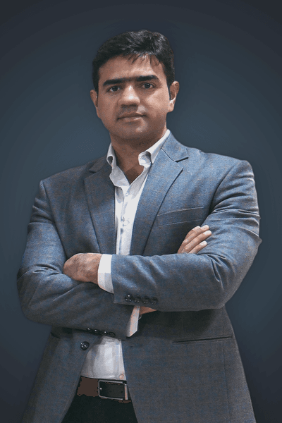 Portrait of Anuj Krishanlal Chadda